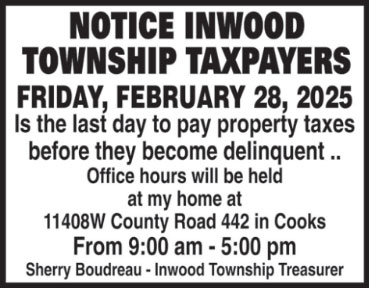 Feb tax deadline notice